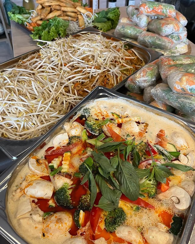 Saté und Catering Speisen von Lemongrass
